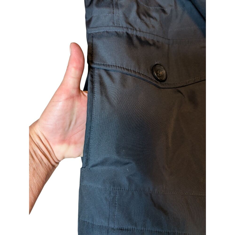 Calvin Klein Men's Parka Coat Navy Blue Seven Pocket Utility Jacket Size Small - Picture 5 of 8